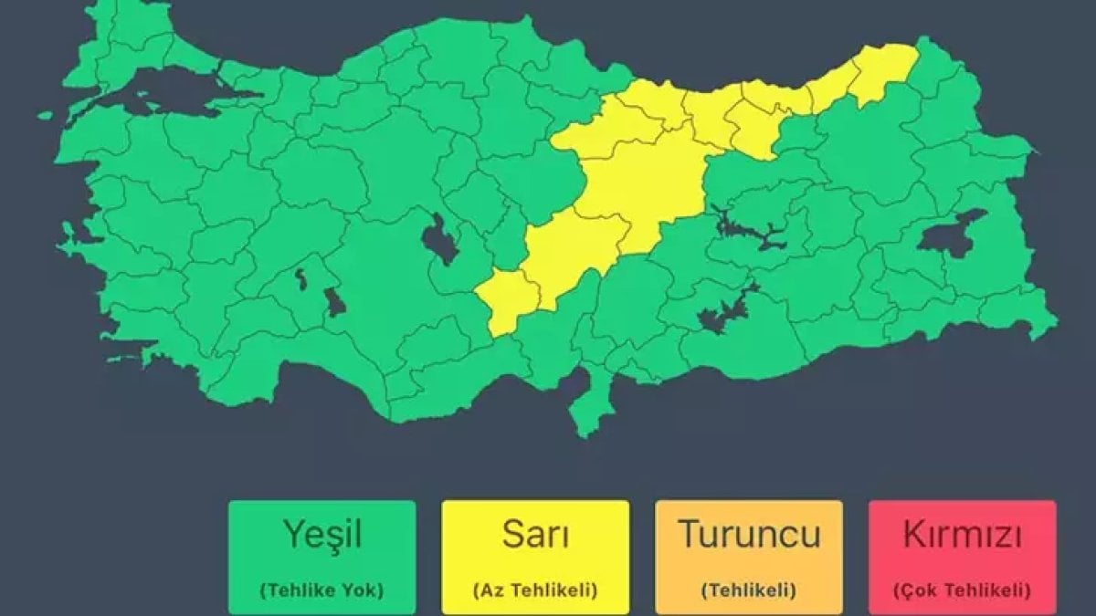 Afet ve Acil Durum Yönetimi Başkanlığı (AFAD), İç Anadolu'nun doğusu