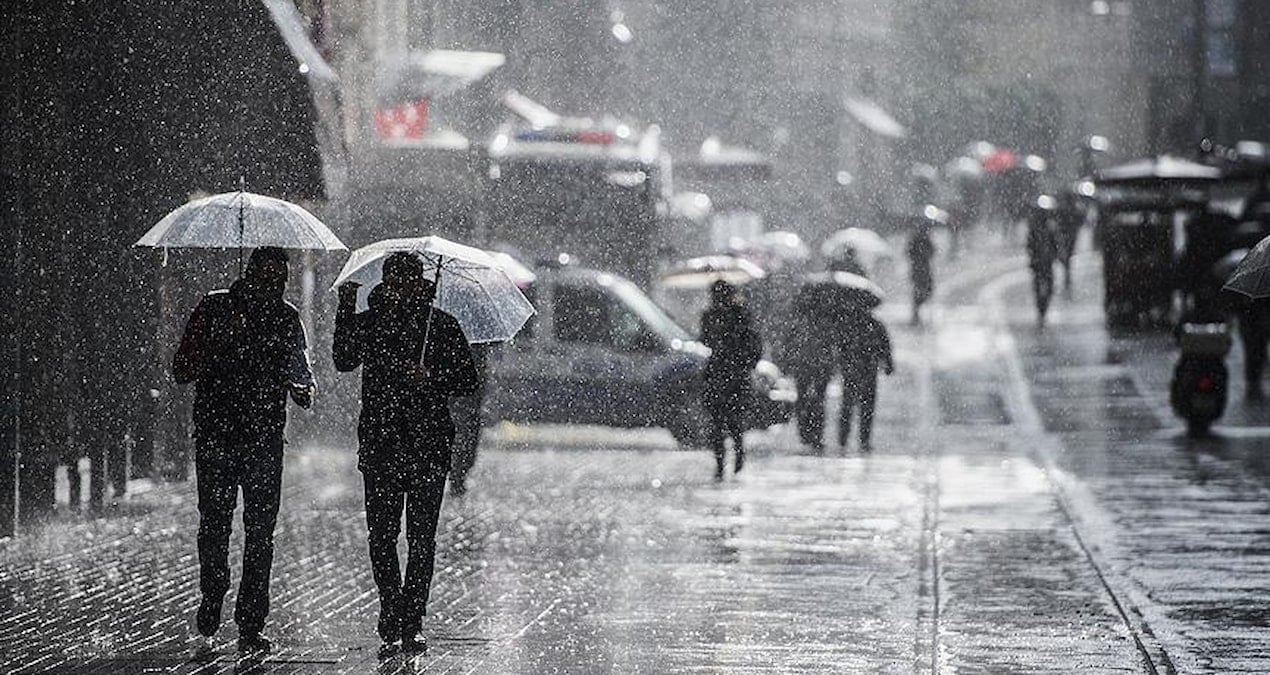 Meteoroloji, 20 Nisan hava durumu tahmin raporunda birçok bölgede sağanak