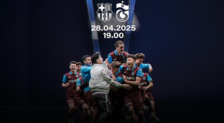 Trabzonspor 19 Yaş Altı Futbol Takımı UEFA Gençlik Ligi finalinde
