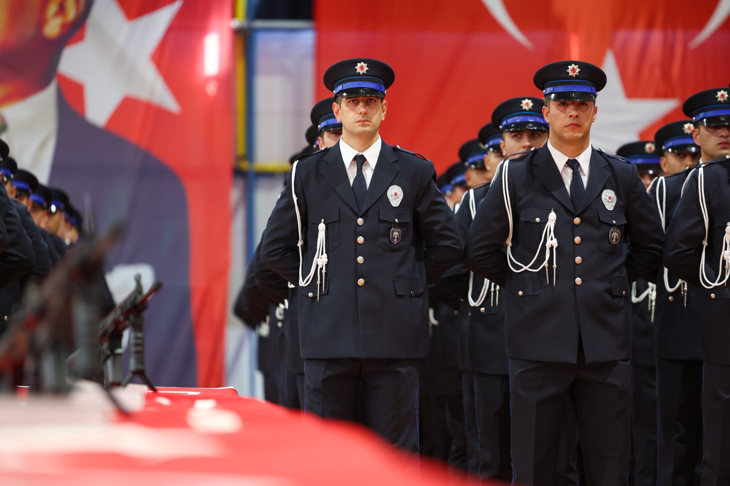 Rize Polis Meslek Eğitim Merkezi’nde (POMEM) düzenlenen 31. Dönem Mezuniyet