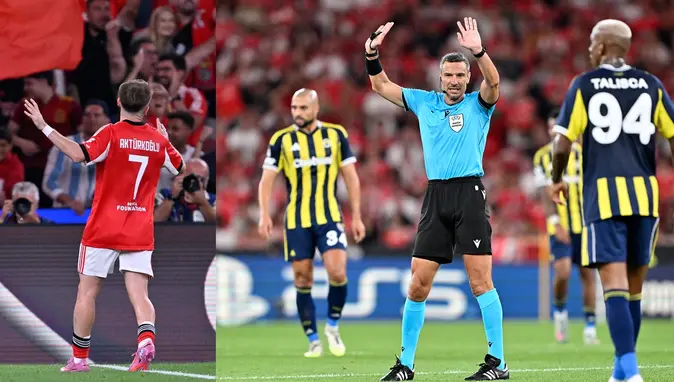 UEFA Şampiyonlar Ligi play-off rövanşında Benfica’ya deplasmanda 1-0 mağlup olan