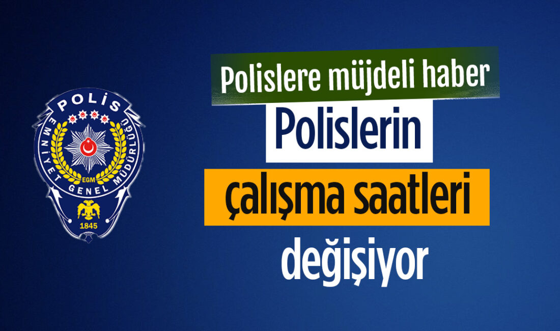 İçişleri Bakanı Ali Yerlikaya, polisler için 4 gruplu 12/36 çalışma