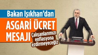 "Bakan Vedat Işıkhan'dan 2026 bütçe sunumu: Asgari ücrette enflasyon vurgusu,