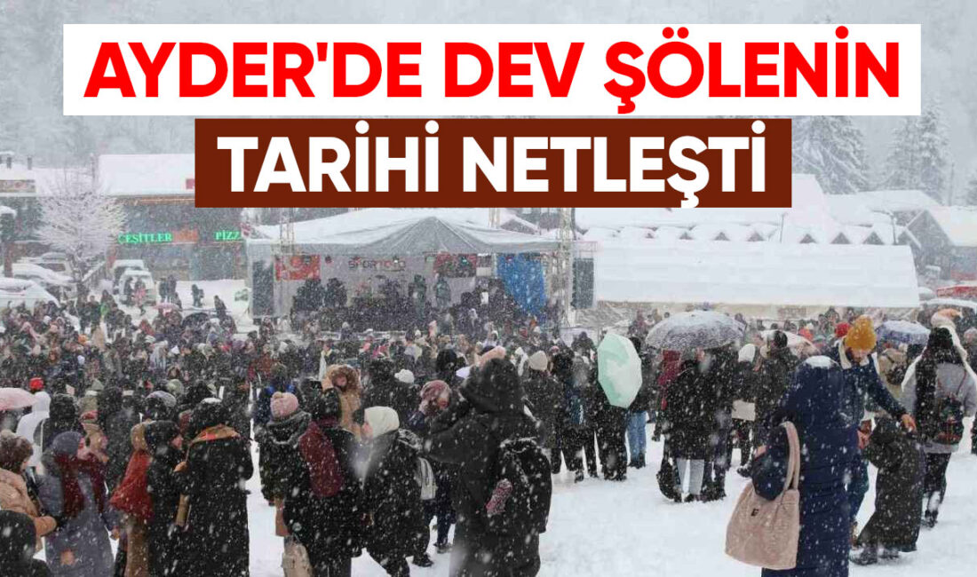 Rize'nin Çamlıhemşin ilçesinde düzenlenecek olan 18. Ayder Kardan Adam Kış