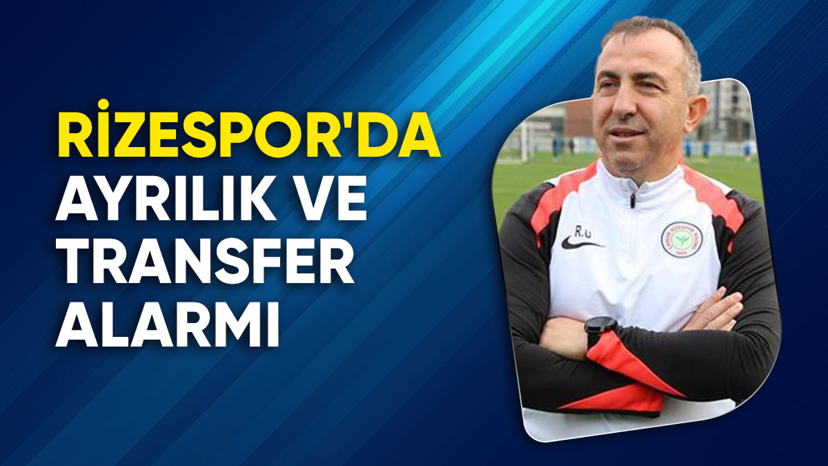 Çaykur Rizespor Teknik Direktörü Recep Uçar, Jesurun Rak-Sakyi'nin ayrılık ihtimali