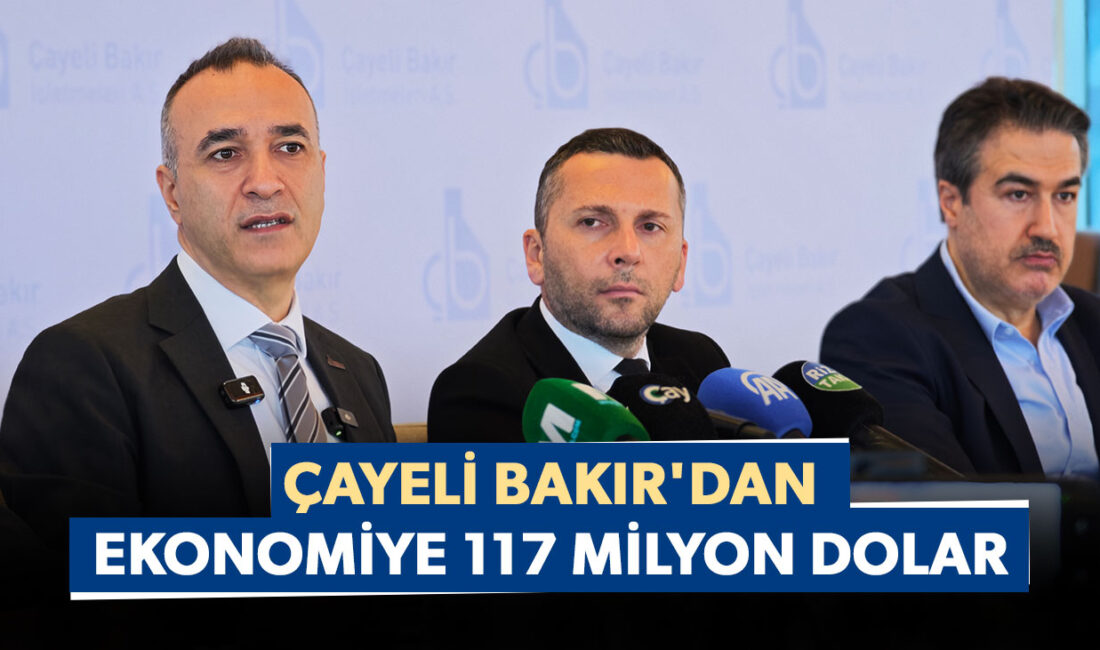 Çayeli Bakır, Türkiye ekonomisine 117 milyon dolarlık dev katkı sağladı.