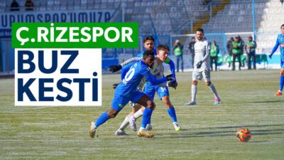 Ziraat Türkiye Kupası 2. Grup mücadelesinde Çaykur Rizespor, Erzurumspor FK'ya