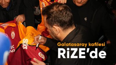 Galatasaray'ın Trendyol Süper Lig’in 21. haftasında Çaykur Rizespor ile oynayacağı