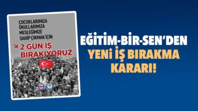Eğitim-Bir-Sen, okullarda artan şiddet olayları ve Kahramanmaraş'taki silahlı saldırı sonrası