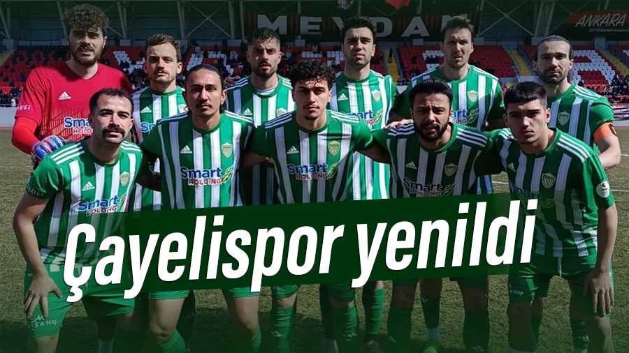 Nesine 3. Lig 28. haftasında Çayelispor, deplasmanda Karadeniz Ereğli Belediyespor'a