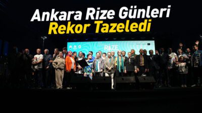 Ankara Rize Günleri dört gün boyunca kültürel ve sanatsal etkinliklerin