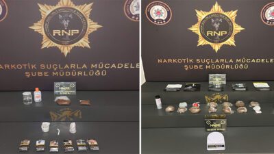Rize İl Emniyet Müdürlüğü tarafından sokak satıcılarına yönelik düzenlenen narkotik
