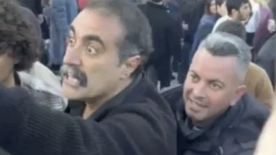 ODTÜ kampüsünde Türk bayrağına yönelik saldırı gerçekleştiren şüphelilerin emniyet güçleri