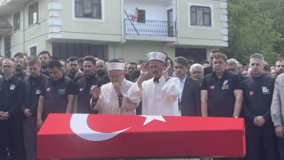 Rize'de görev başında şehit olan AFAD personeli Ömer Faruk Özkan,