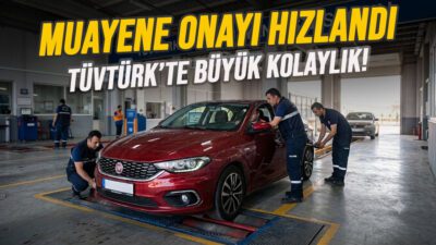 Açıklama: TÜVTÜRK, vergi ve trafik cezası borçlarını yapılandıran araç sahiplerinin