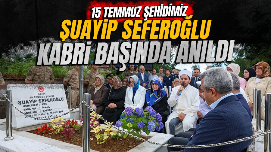Rize Valisi İhsan Selim Baydaş ve il protokolü, 15 Temmuz