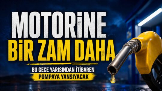 Motorin fiyatlarına bu gece yarısından itibaren 1,12 TL zam bekleniyor.
