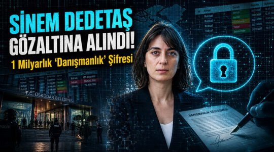 Üsküdar Belediye Başkanı Sinem Dedetaş gözaltına alındı! Üsküdar Belediyesi'ndeki ruhsat