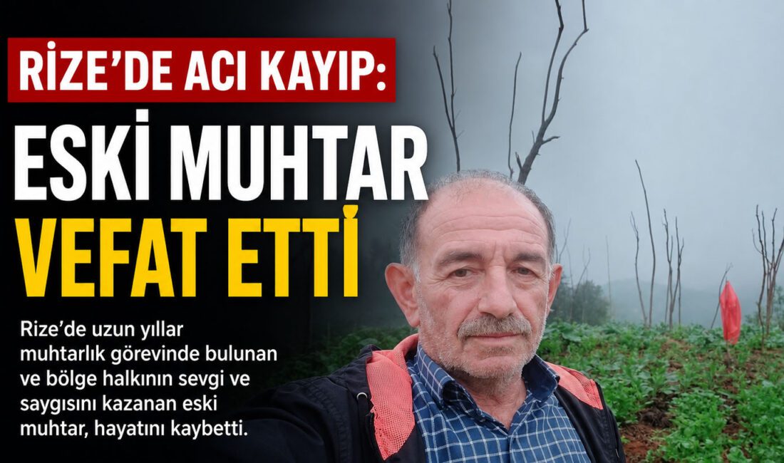 Rize Aşıkları Köyü eski muhtarı Mehmet Arıcı hayatını kaybetti. Merhumun