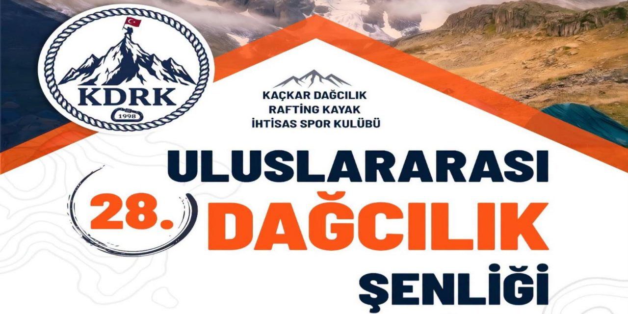 KDRK 28. Uluslararası Dağcılık Şenliği Rize'de başlıyor. 150 sporcu 3.937