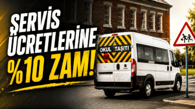 Okulların açılmasına sayılı günler kala servis ücretlerine yüzde 10 zam