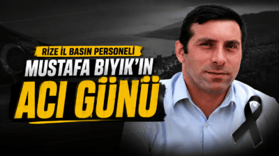 Rize Valiliği İl Basın personeli Mustafa Bıyık'ın diyaliz tedavisi gören