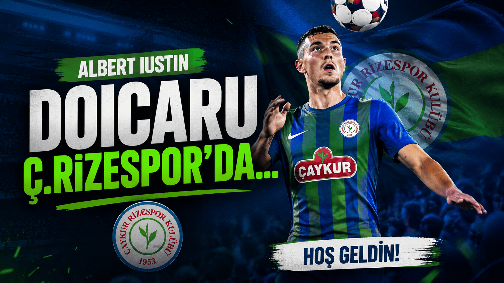 Çaykur Rizespor, Farul Köstence'nin 19 yaşındaki kanat oyuncusu Albert Iustin