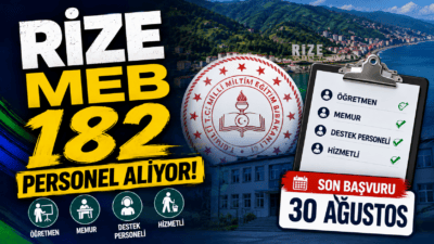 Meta Açıklaması (Description): Rize'de okulların bahçe bakımı ve çevre düzenlemesi