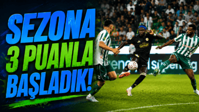 Çaykur Rizespor, Süper Lig 2026/27 sezonunun ilk haftasında Konyaspor'u 90+7'de
