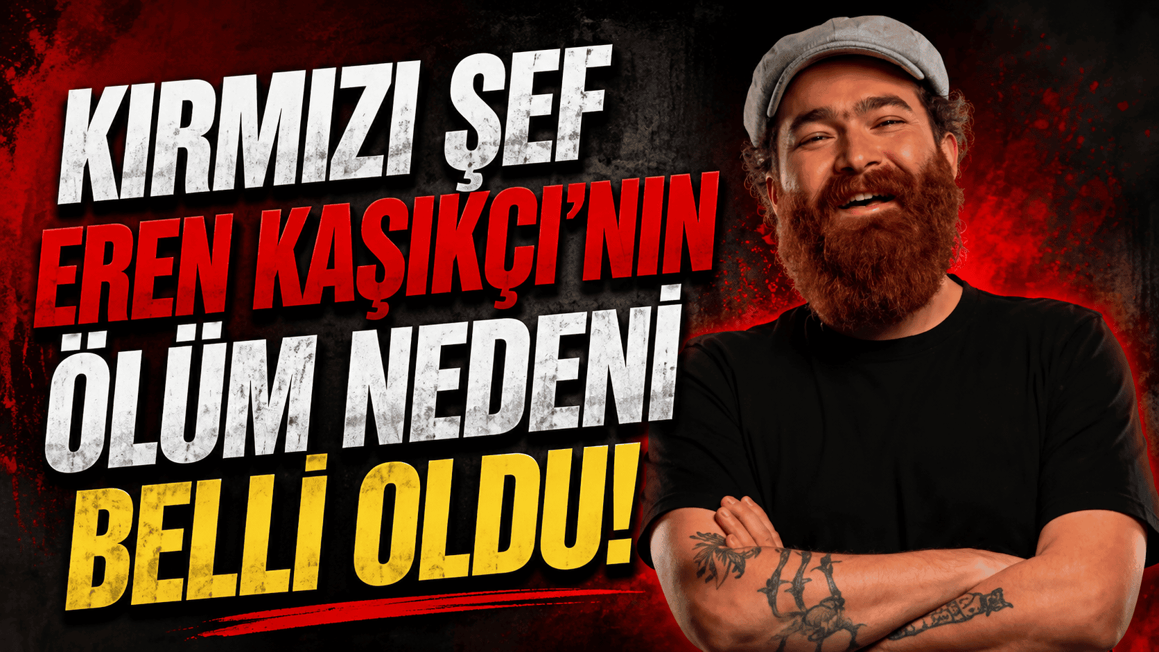 MasterChef yarışmasıyla tanınan Şef Eren Kaşıkçı geçirdiği kalp krizi sonucu