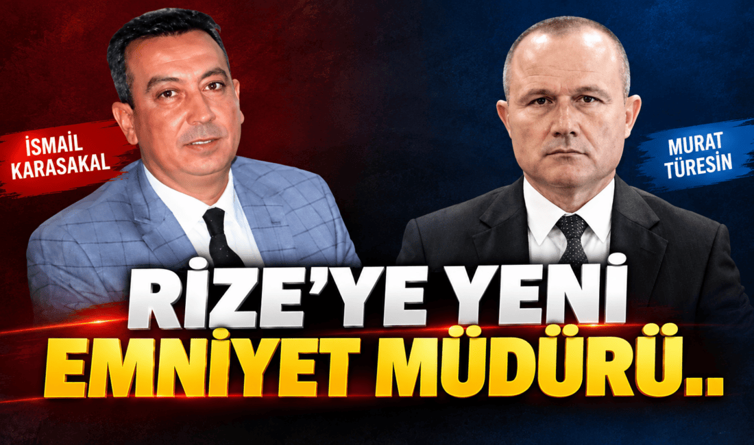 Resmî Gazete'de yayımlanan kararnameyle Rize İl Emniyet Müdürü değişti! İsmail