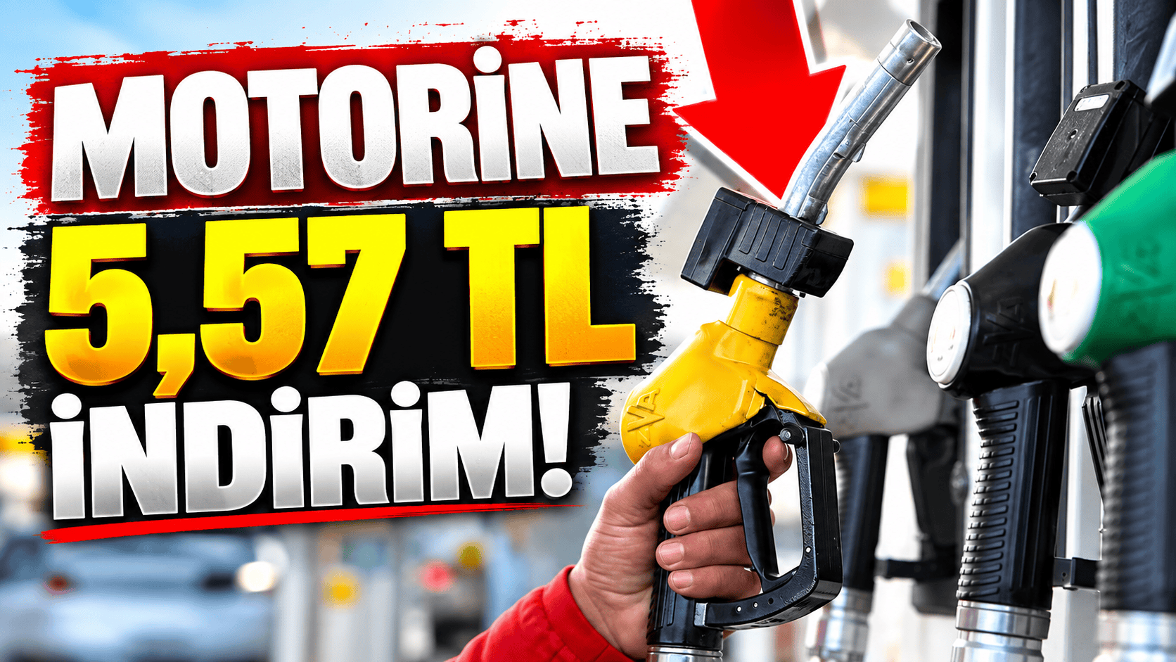 Motorin fiyatlarında 5,57 TL indirim yapıldı! Brent petroldeki düşüş sonrası