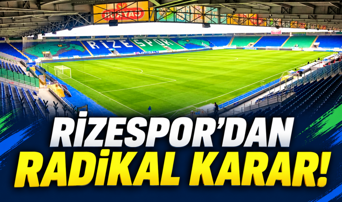 Çaykur Rizespor, üst üste iki iç saha maçına mazeretsiz gelmeyen