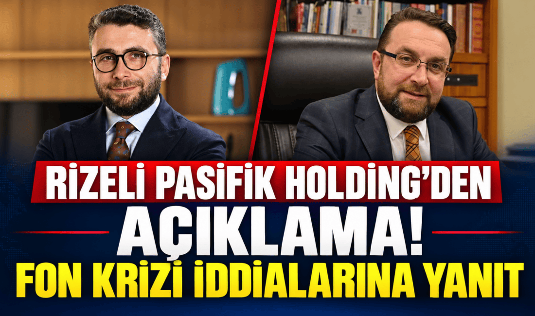 Rize Ticaret Borsası Başkanı Mehmet Erdoğan’ın yönetiminde yer aldığı Pasifik