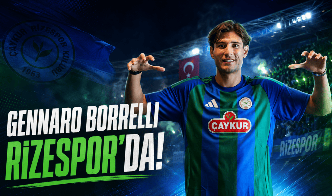 Süper Lig temsilcimiz Çaykur Rizespor, hücum hattını İtalya Serie A’dan