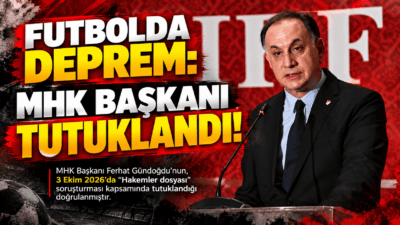 İstanbul merkezli yürütülen "Hakemler dosyası" soruşturmasında son dakika gelişmesi: MHK