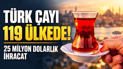 DKİB verilerine göre Türk çayı ihracatı 2026'nın ilk 9 ayında