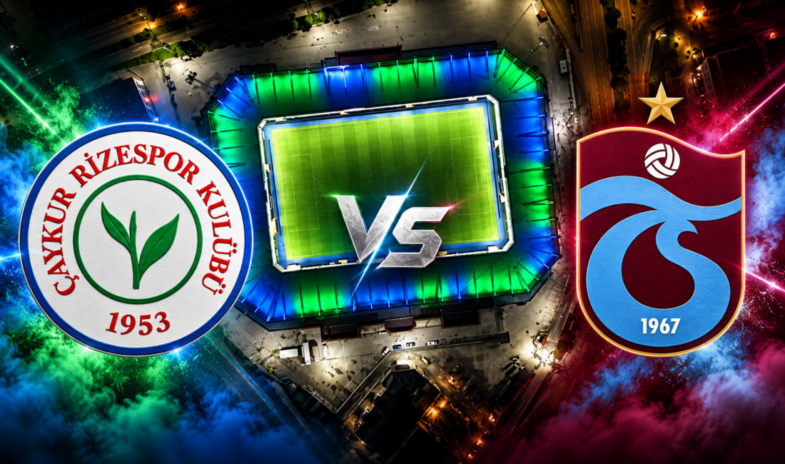 Trendyol Süper Lig’in 9. haftasında oynanacak Çaykur Rizespor - Trabzonspor