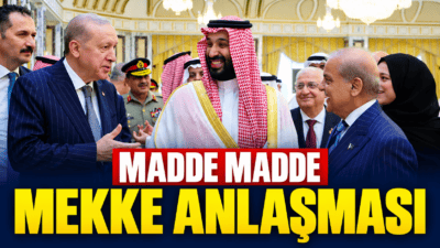 Türkiye, Pakistan ve Suudi Arabistan arasında imzalanan 16 maddelik Mekke
