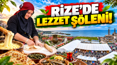 Rize'nin 12 ilçesinden 123 farklı yöresel lezzetin buluştuğu 6. Ulusal