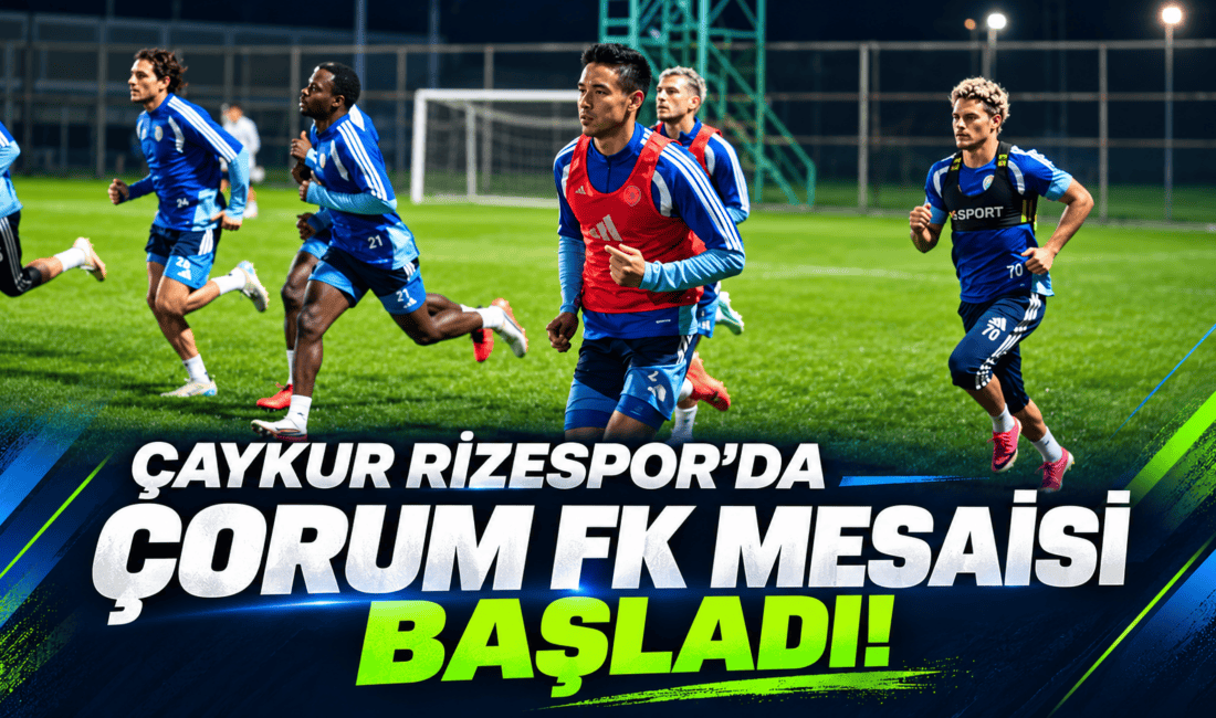 Trendyol Süper Lig’in 8. haftasında deplasmanda Arca Çorum FK ile