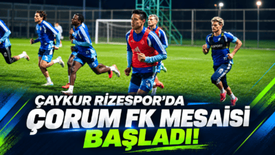Trendyol Süper Lig’in 8. haftasında deplasmanda Arca Çorum FK ile