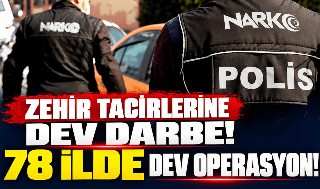 Son 2 haftada 78 ilde düzenlenen dev uyuşturucu operasyonlarında 2