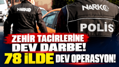 Son 2 haftada 78 ilde düzenlenen dev uyuşturucu operasyonlarında 2