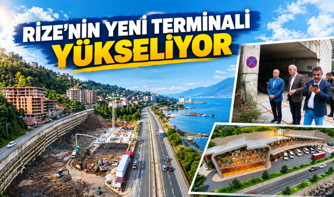 Rize Belediye Başkanı Rahmi Metin, zemin iyileştirme ve fore kazık