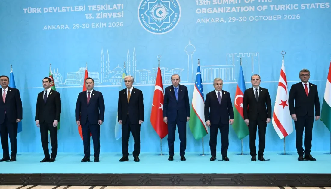 Ankara'da toplanan Türk Devletleri Teşkilatı Zirvesi'nde konuşan Cumhurbaşkanı Erdoğan, Türk