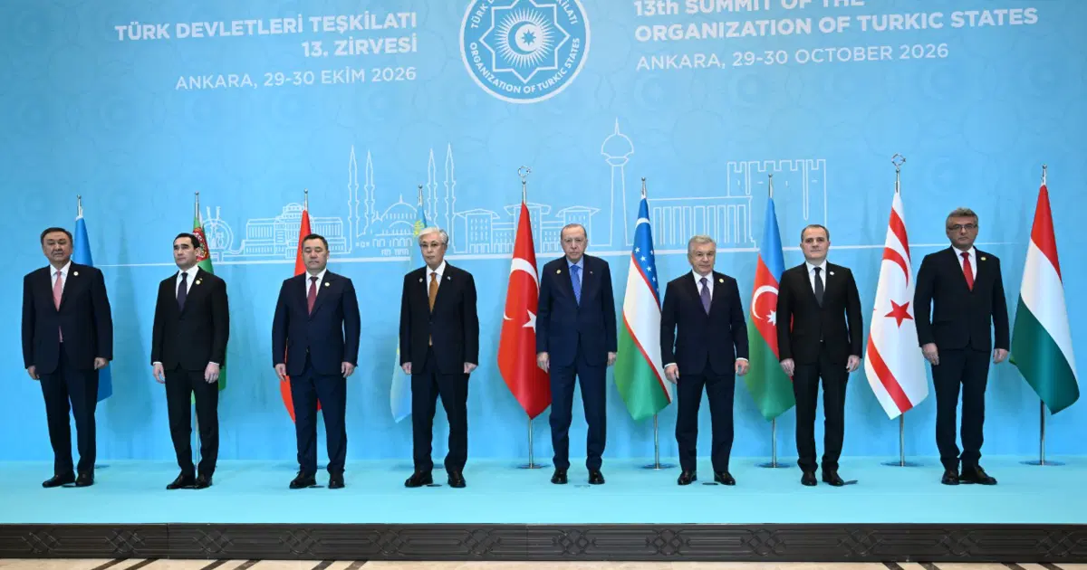Ankara'da toplanan Türk Devletleri Teşkilatı Zirvesi'nde konuşan Cumhurbaşkanı Erdoğan, Türk