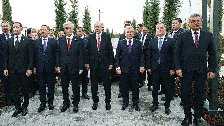 Başkent Ankara'da düzenlenen Türk Devletleri Teşkilatı 13. Zirvesi kapsamında liderler