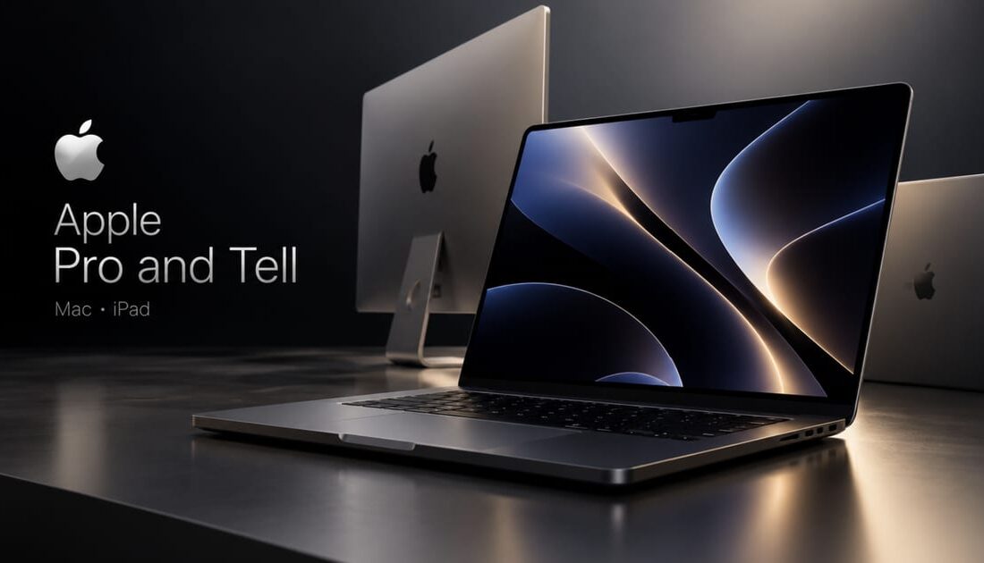 Apple, 28 Ekim'deki Pro and Tell etkinliğinde dokunmatik ekranlı ilk