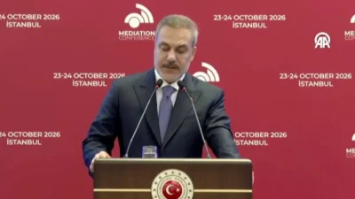 9. İstanbul Arabuluculuk Konferansı'nda konuşan Dışişleri Bakanı Hakan Fidan, çatışmaların